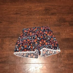 Floral shorts
